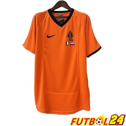 Camisetas De Futbol Países Bajos Retro Primera 2000