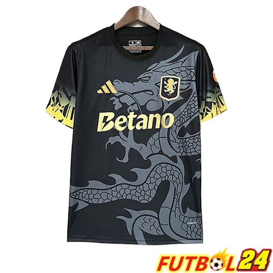 Camisetas De Futbol Aston Villa Edición Especial Negro 2025/2026