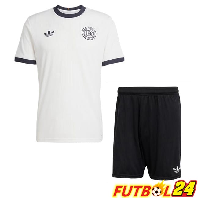 Camiseta Nacional Alemania Ninos Edición 125 Aniversario Blanco 2025/2026
