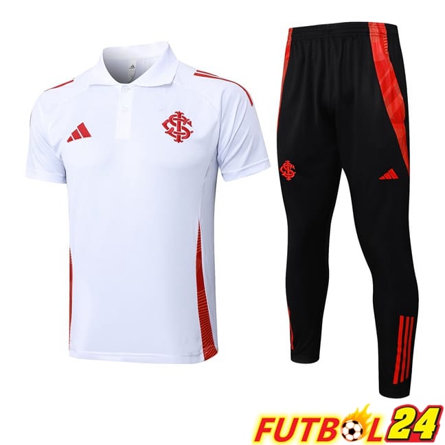 Camiseta Polo SC Internacional + Pantalones Blanco 2025/2026