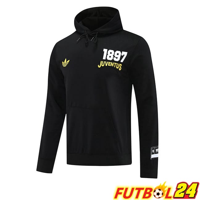 Sudadera Con Capucha Juventus Negro 2025/2026