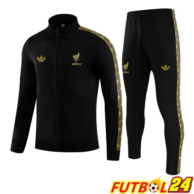Chandal Equipos De Futbol - Chaqueta México Negro 2025/2026