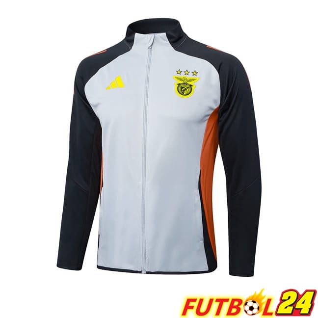 Chaquetas Futbol S.L Benfica Gris 2025/2026