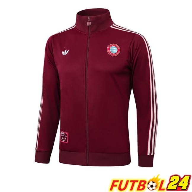 Chaquetas Futbol Bayern Munich Rojo 2025/2026