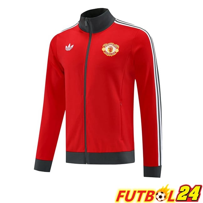 Chaquetas Futbol Manchester United Rojo 2025/2026