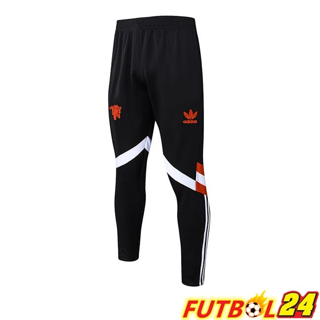 Pantalon Entrenamiento Manchester United Negro 2025/2026