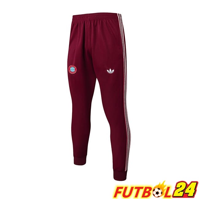 Pantalon Entrenamiento Bayern Munich Rojo 2025/2026