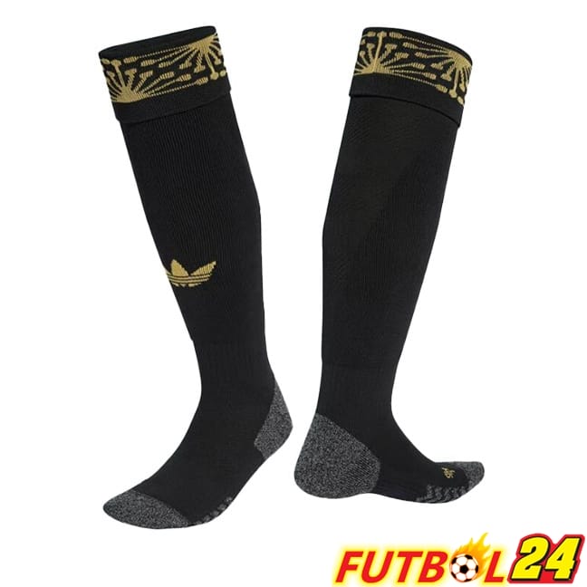 Calcetines De Futbol México Negro Amarillo 2025/2026