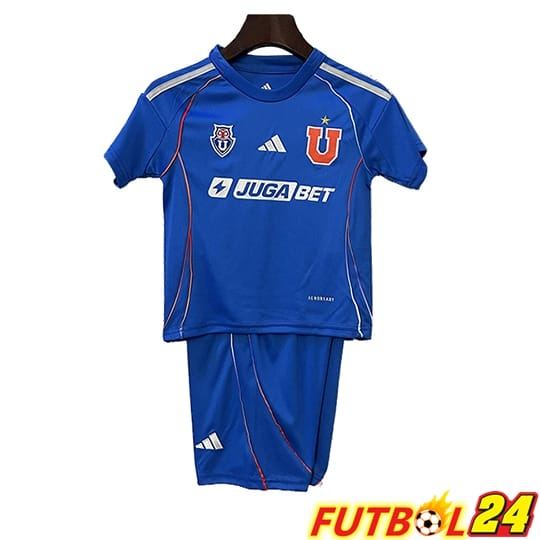 Camisetas De Futbol Universidad De Chile Ninos Primera 2025/2026