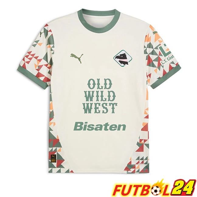 Camisetas De Futbol Palerme FC Tercera Blanco Verde 2024/2025
