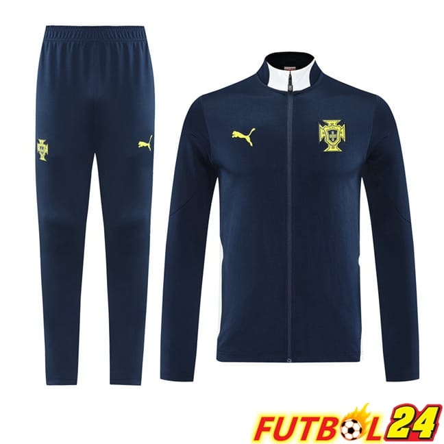 Chandal Equipos De Futbol - Chaqueta Portugal Azul Real 2025/2026