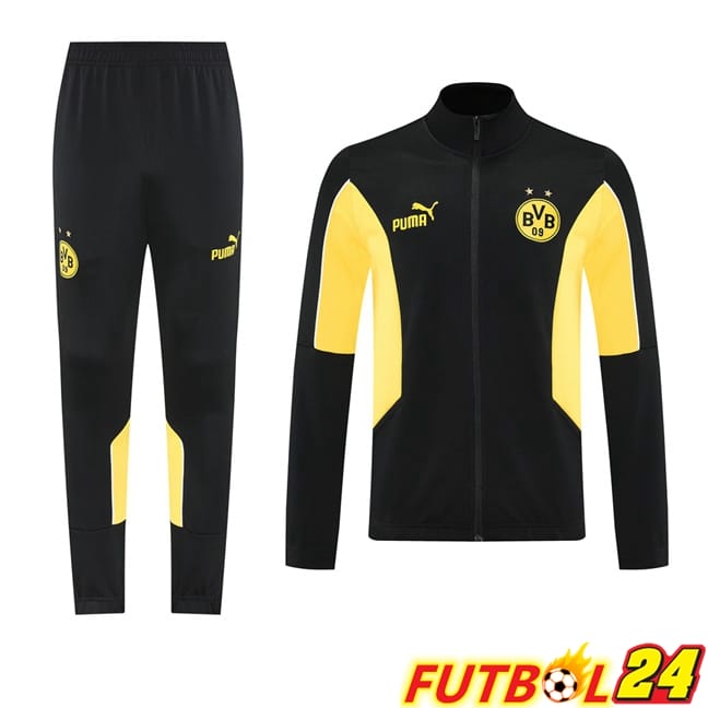 Chandal Equipos De Futbol - Chaqueta Dortmund BVB Amarillo Negro 2025/2026