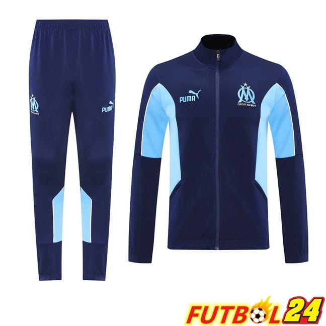 Chandal Equipos De Futbol - Chaqueta Marsella OM Azul Real 2025/2026