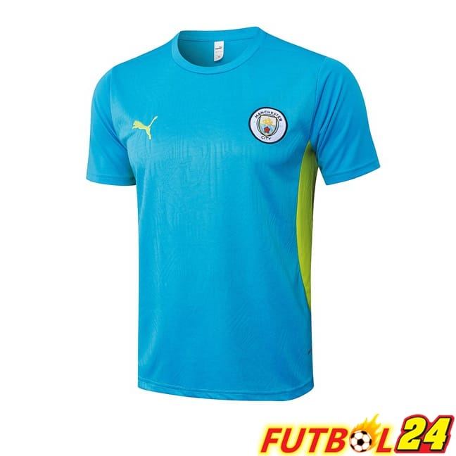 Camiseta Entrenamiento Manchester City Azul 2025/2026