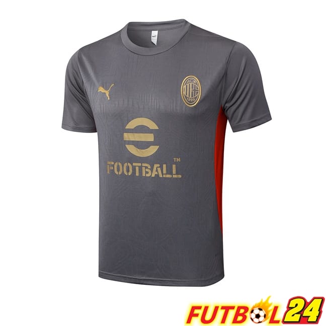 Camiseta Entrenamiento AC Milan Gris 2025/2026