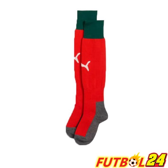 Calcetines De Futbol Portugal Primera Rojo 2025/2026