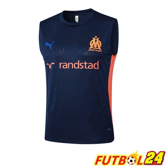 Chalecos De Futbol Marsella OM Azul Real 2025/2026