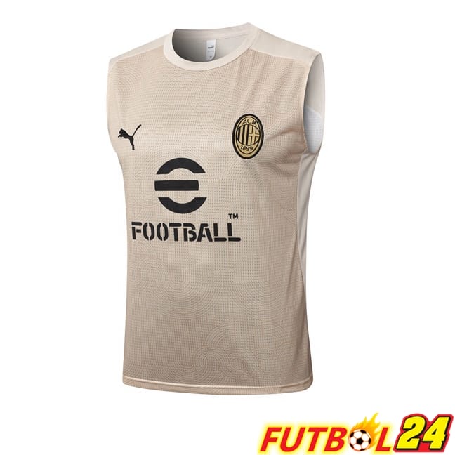Chalecos De Futbol AC Milan Amarillo 2025/2026