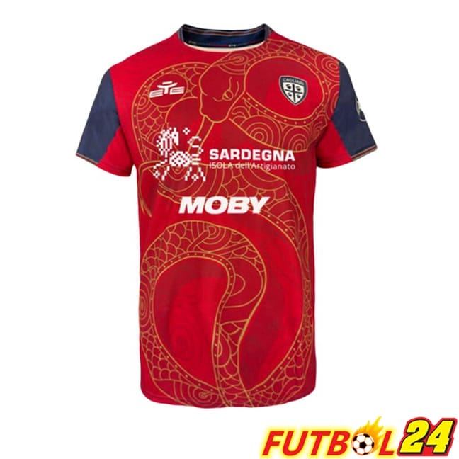Camisetas De Futbol Cagliari Calcio Edición Especial Rojo 2024/2025