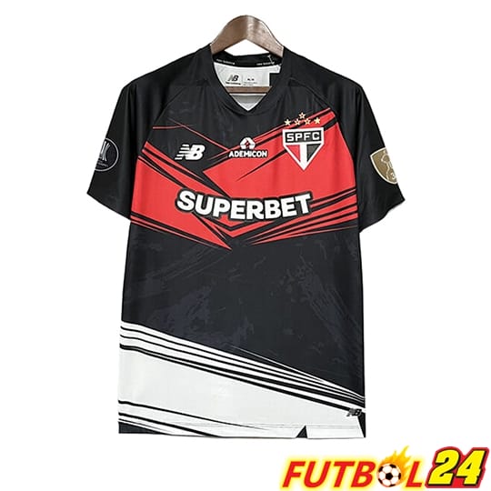 Camisetas De Futbol Sao Paulo Portero Rojo/Negro 2025/2026