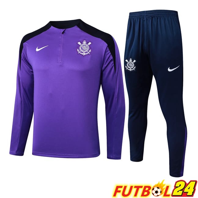 Chandal Equipos De Futbol Corinthians Púrpura 2025/2026