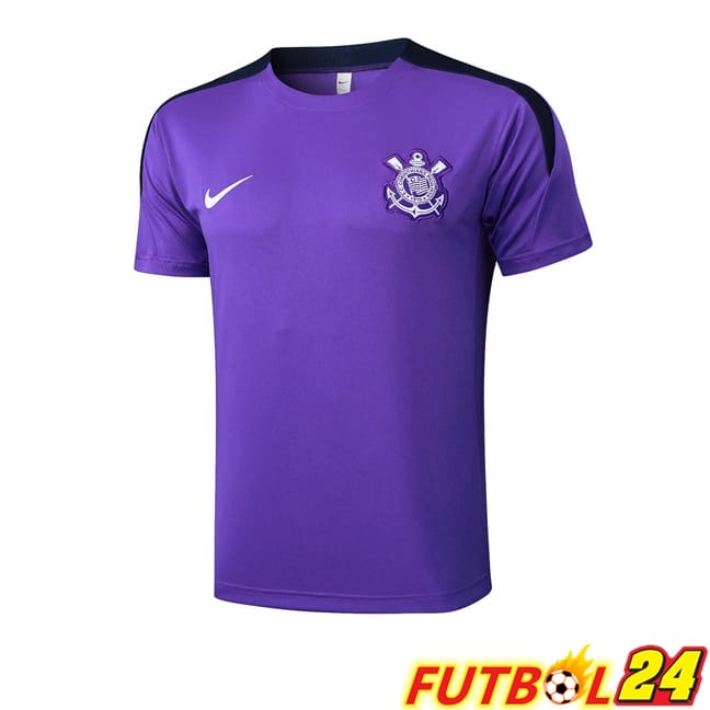 Camiseta Entrenamiento Corinthians Púrpura 2025/2026