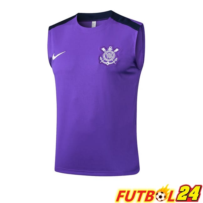 Chalecos De Futbol Corinthians Púrpura 2025/2026