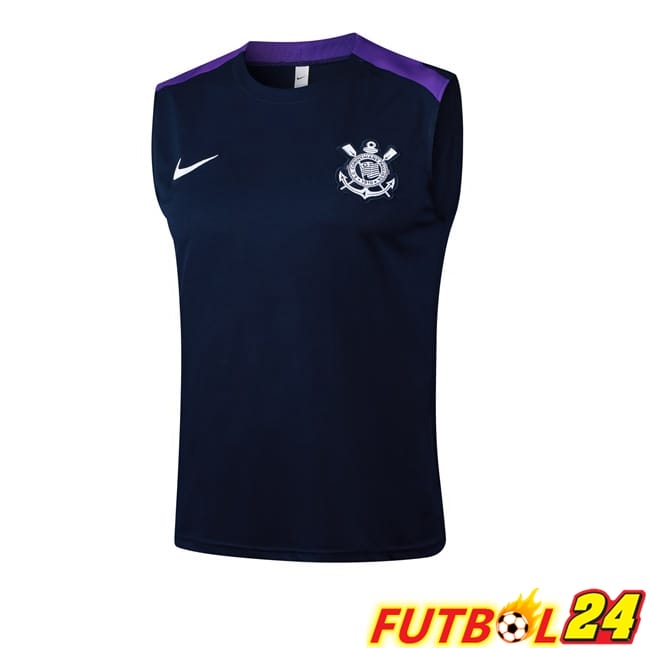 Chalecos De Futbol Corinthians Azul Real 2025/2026