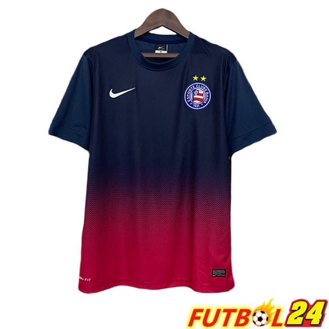 Camisetas De Futbol EC Bahia Retro Segunda Azul Real Rojo 2013-2014
