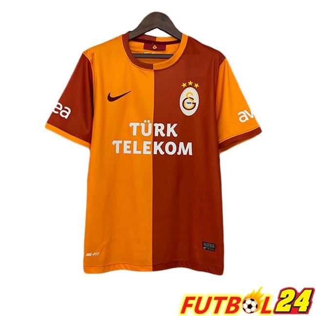 Camisetas De Futbol Galatasaray SK Retro Primera Amarillo 2013-2014