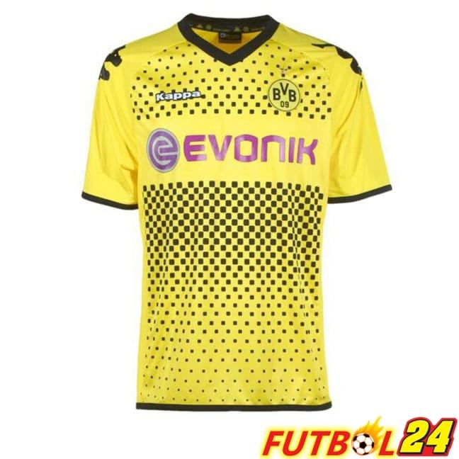Camisetas De Futbol Dortmund BVB Retro Primera Amarillo 2011-2012