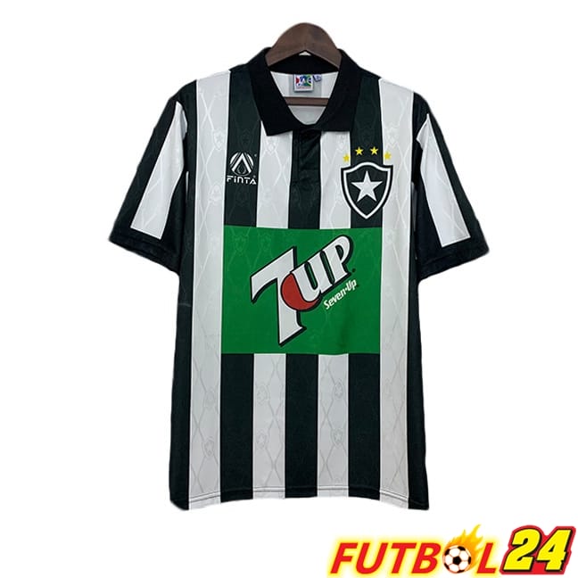 Camisetas De Futbol Botafogo Retro Negro Blanco 1995