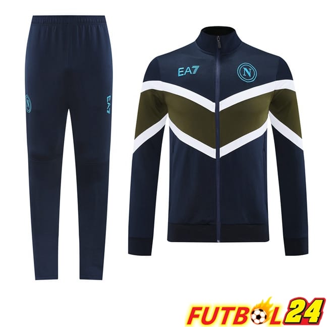 Chandal Equipos De Futbol - Chaqueta SSC Napoli Azul Real 2025/2026