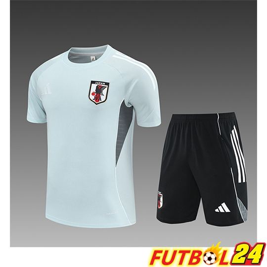 Camiseta Entrenamiento Japon Ninos Gris Claro 2025/2026