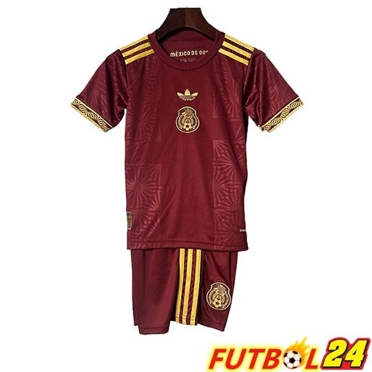 Camisetas De Futbol México Ninos Rojo 2025/2026