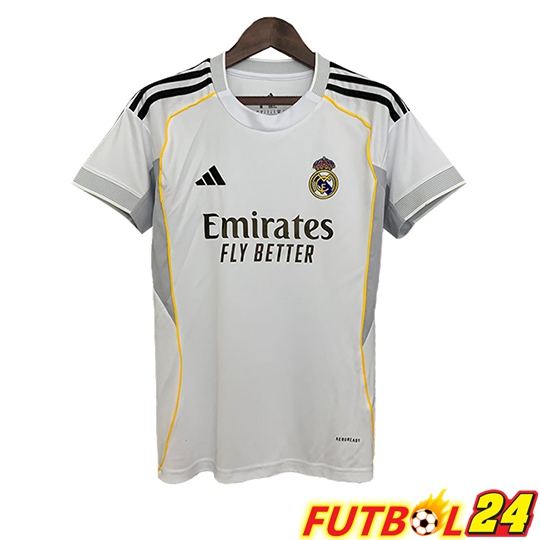 Camisetas De Futbol Real Madrid Mujer Primera 2025/2026