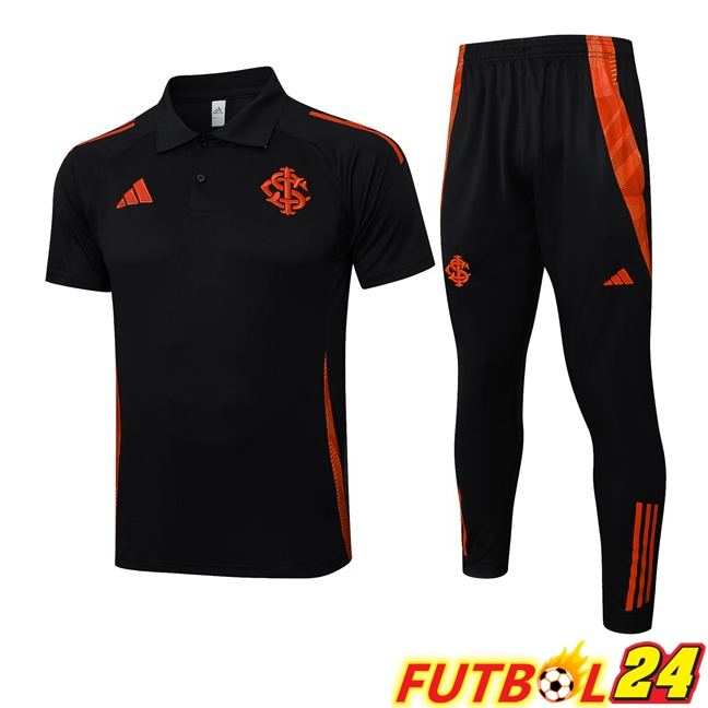 Camiseta Polo SC Internacional + Pantalones Negro 2025/2026