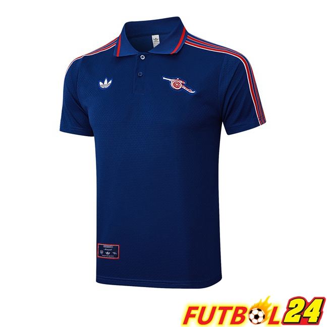 Camiseta Polo Arsenal Azul Real 2025/2026
