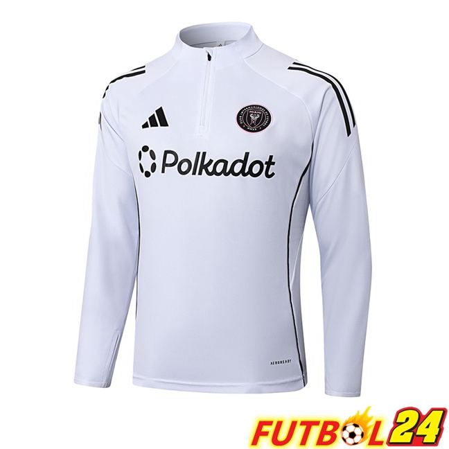 Sudadera De Entrenamiento Inter Miami CF Blanco 2025/2026