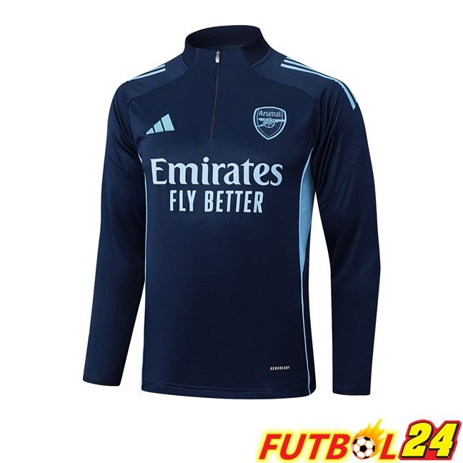 Sudadera De Entrenamiento Arsenal Azul Real 2025/2026