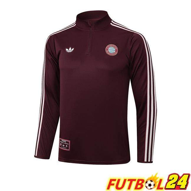 Sudadera De Entrenamiento Bayern Munich Marrón 2025/2026