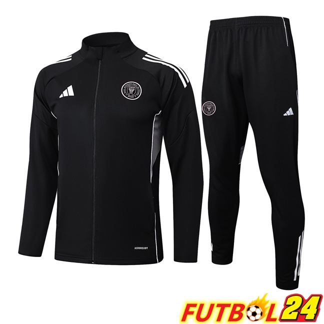 Chandal Equipos De Futbol - Chaqueta Inter Miami CF Negro 2025/2026