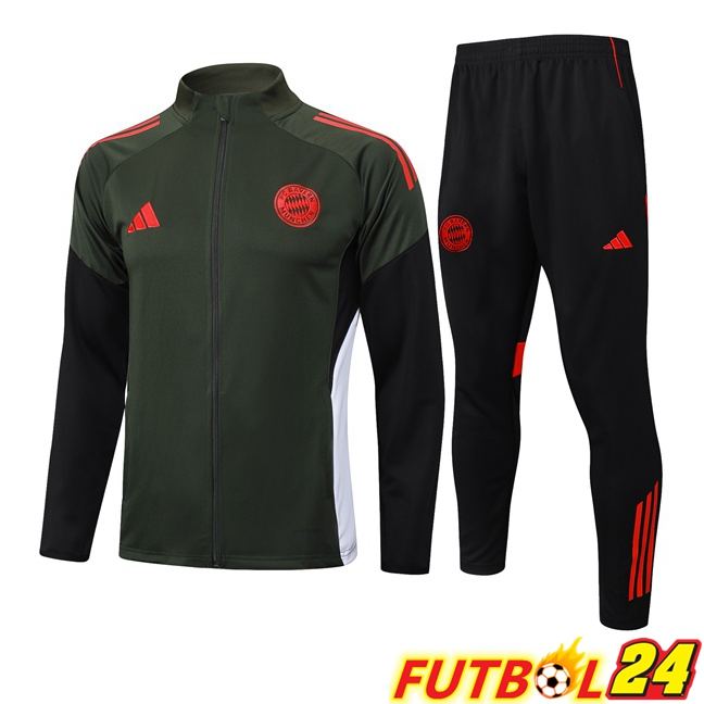Chandal Equipos De Futbol - Chaqueta Bayern Munich Verde 2025/2026