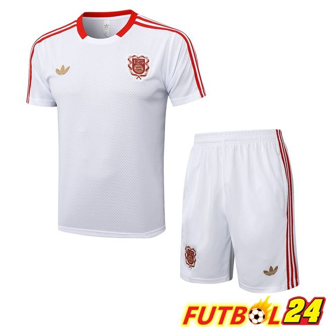 Camiseta Entrenamiento Bayern Munich + Cortos Blanco 2025/2026