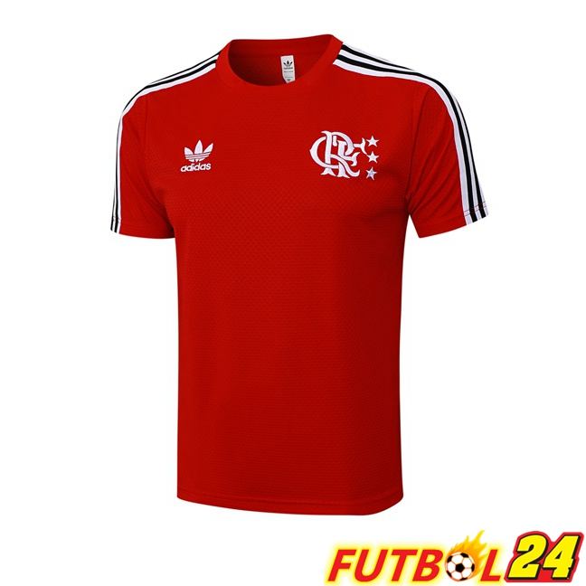 Camiseta Entrenamiento Flamengo Rojo 2025/2026