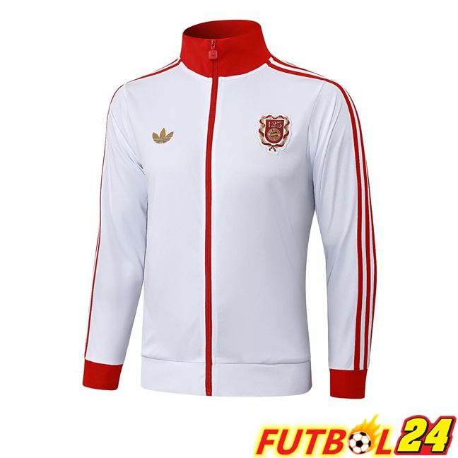 Chaquetas Futbol Bayern Munich Blanco 2025/2026