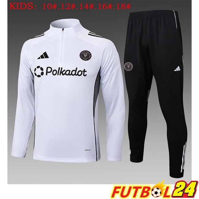 Chandal Equipos De Futbol Inter Miami CF Ninos Blanco 2025/2026