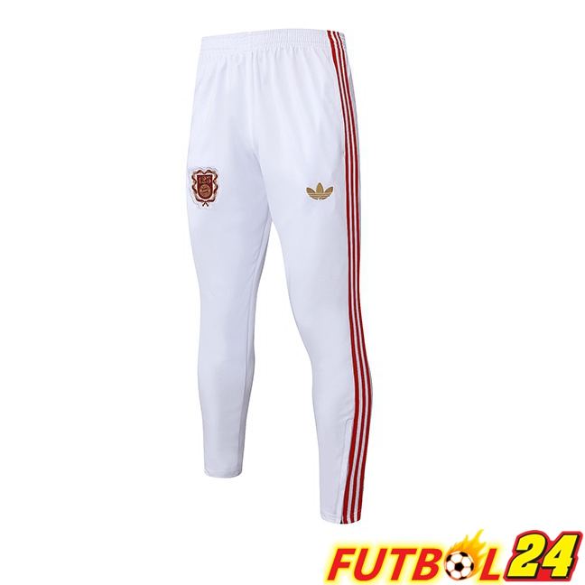Pantalon Entrenamiento Bayern Munich Blanco 2025/2026