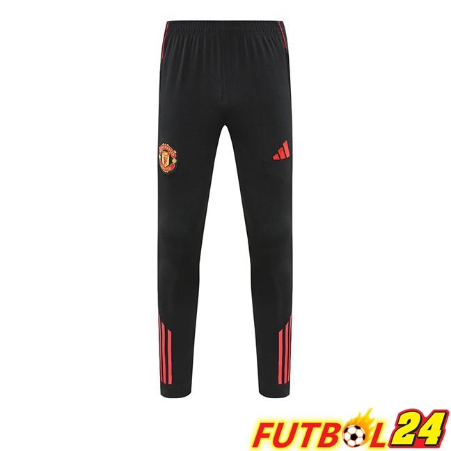 Pantalon Entrenamiento Manchester United Negro 2025/2026