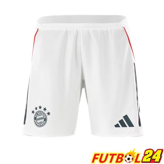 Cortos de Futbol Bayern Munich Segunda Blanco 2025/2026
